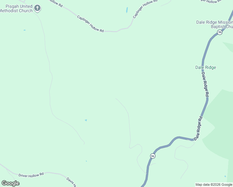 map of restaurants, bars, coffee shops, grocery stores, and more near 3147 Dale Ridge Road in Dowelltown