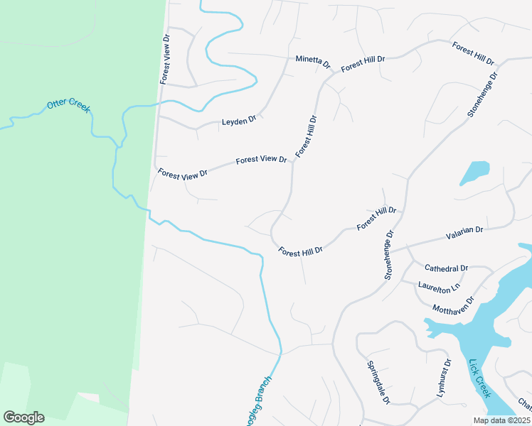map of restaurants, bars, coffee shops, grocery stores, and more near 3 Forest Hill Terrace in Crossville
