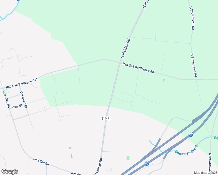 map of restaurants, bars, coffee shops, grocery stores, and more near 5274 North Halifax Road in Nash County