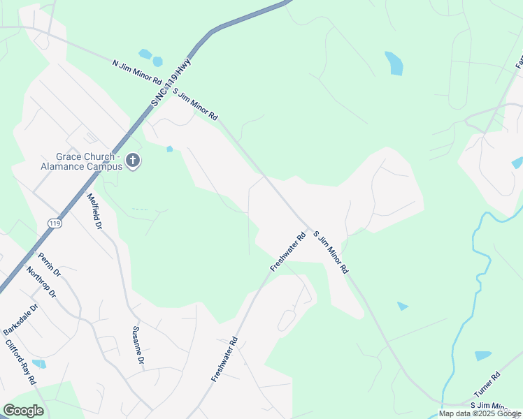 map of restaurants, bars, coffee shops, grocery stores, and more near 2160 Charles Ave in Mebane