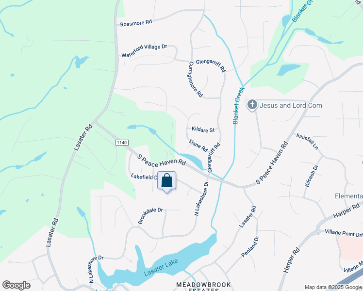 map of restaurants, bars, coffee shops, grocery stores, and more near 8104 Slane Court in Clemmons