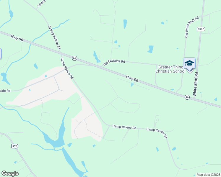 map of restaurants, bars, coffee shops, grocery stores, and more near 21 Evergreen Trail in Burns