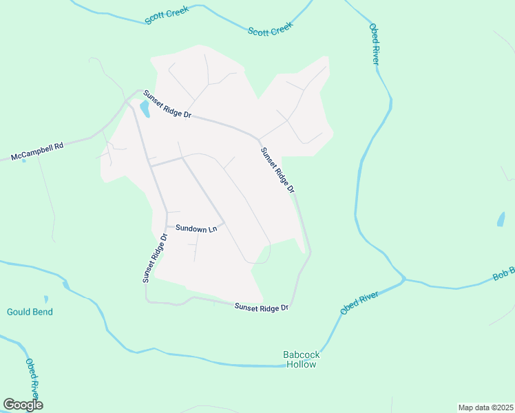map of restaurants, bars, coffee shops, grocery stores, and more near 459 Summerwind Drive in Crossville