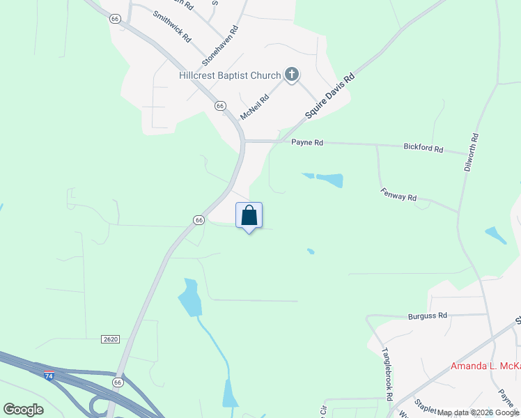 map of restaurants, bars, coffee shops, grocery stores, and more near 2651 Welborn Road in Kernersville