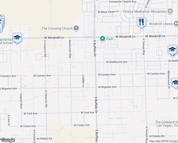 map of restaurants, bars, coffee shops, grocery stores, and more near 8377 Sonora Del Sol Street in Las Vegas