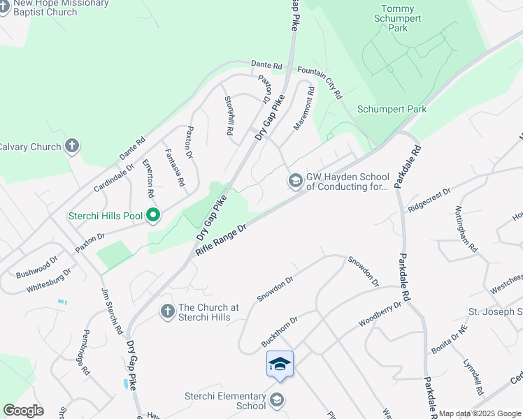 map of restaurants, bars, coffee shops, grocery stores, and more near 1793 Maremont Road in Knoxville