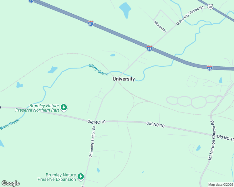 map of restaurants, bars, coffee shops, grocery stores, and more near 3108 University Station Road in Durham