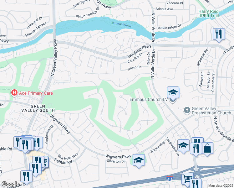 map of restaurants, bars, coffee shops, grocery stores, and more near 164 Augusta Street in Henderson