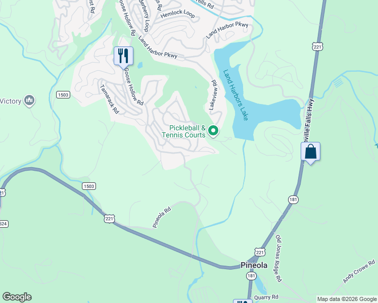 map of restaurants, bars, coffee shops, grocery stores, and more near 37 Trillium Road in Newland