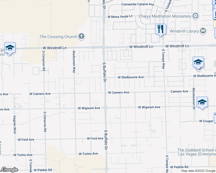 map of restaurants, bars, coffee shops, grocery stores, and more near 8378 Sonora Del Sol Street in Las Vegas