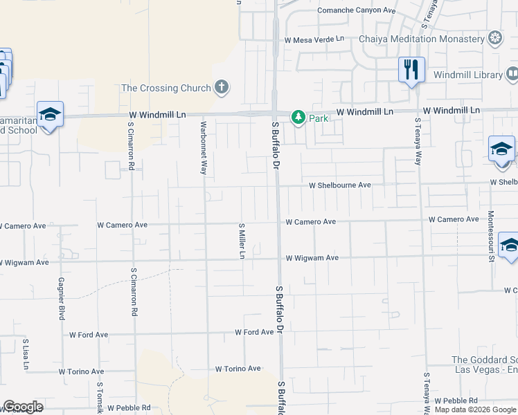map of restaurants, bars, coffee shops, grocery stores, and more near 8377 Sonora Del Sol Street in Las Vegas