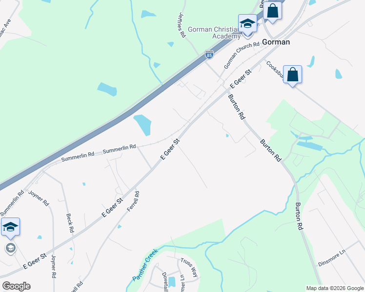 map of restaurants, bars, coffee shops, grocery stores, and more near 2608 Bullock Road in Durham