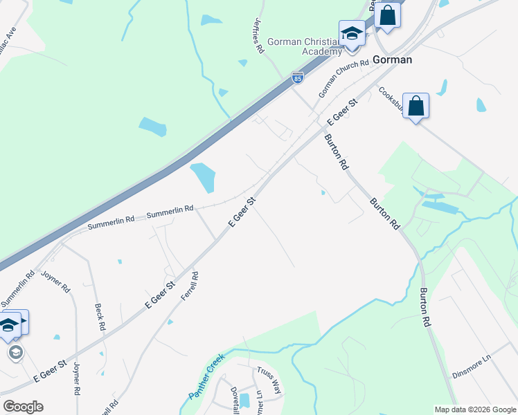 map of restaurants, bars, coffee shops, grocery stores, and more near 2608 Bullock Road in Durham