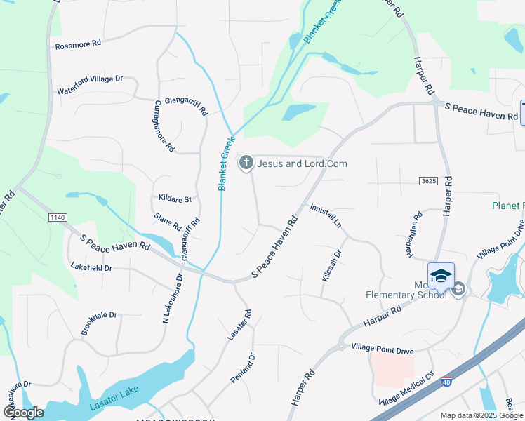 map of restaurants, bars, coffee shops, grocery stores, and more near 1384 Glen Oaks Road in Clemmons