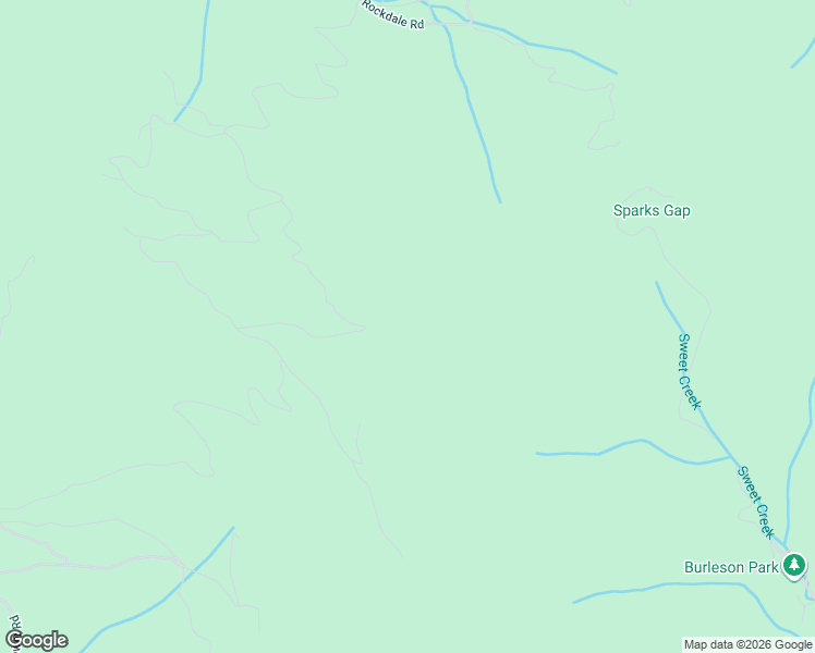map of restaurants, bars, coffee shops, grocery stores, and more near 1282 Sweet Creek Road in Bakersville