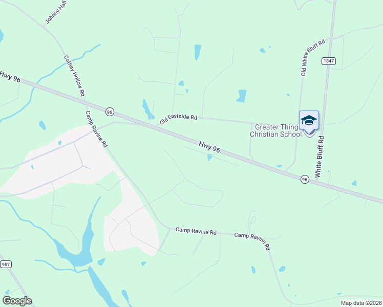 map of restaurants, bars, coffee shops, grocery stores, and more near 21 Evergreen Trail in Burns