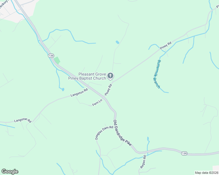 map of restaurants, bars, coffee shops, grocery stores, and more near 2660 Piney Road in New Market