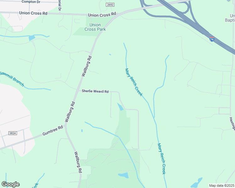 map of restaurants, bars, coffee shops, grocery stores, and more near 4156 Sherlie Weavil Road in Winston-Salem