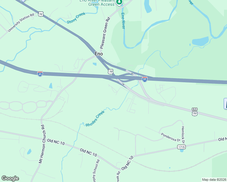 map of restaurants, bars, coffee shops, grocery stores, and more near 5109 Old Autumnwood Drive in Durham