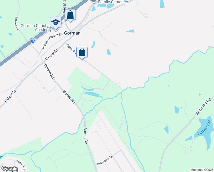 map of restaurants, bars, coffee shops, grocery stores, and more near 3008 Stone Fence Court in Durham