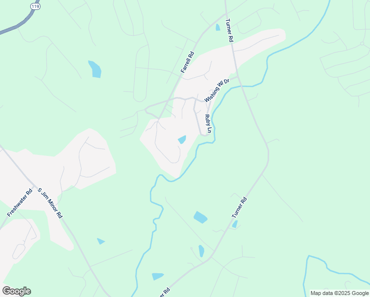 map of restaurants, bars, coffee shops, grocery stores, and more near 2571 Farrell Road in Mebane