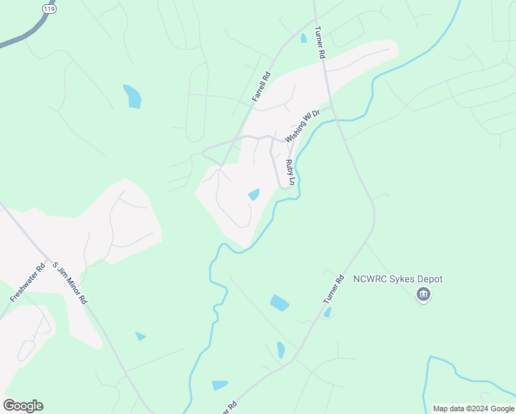 map of restaurants, bars, coffee shops, grocery stores, and more near 2571 Farrell Road in Mebane