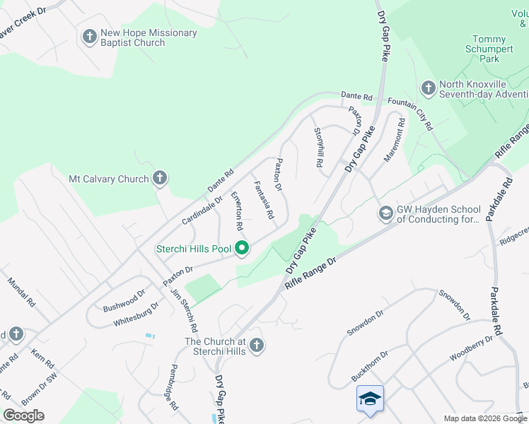 map of restaurants, bars, coffee shops, grocery stores, and more near 911 Alcott Lane in Knoxville