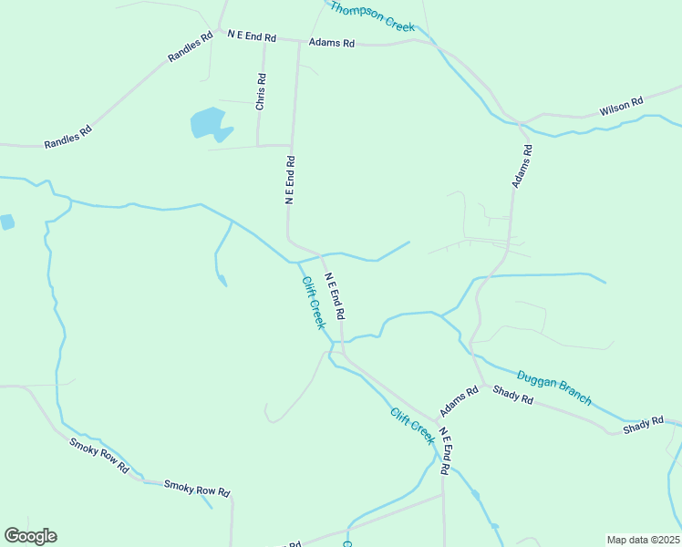 map of restaurants, bars, coffee shops, grocery stores, and more near 716 North East End Road in Strawberry Plains