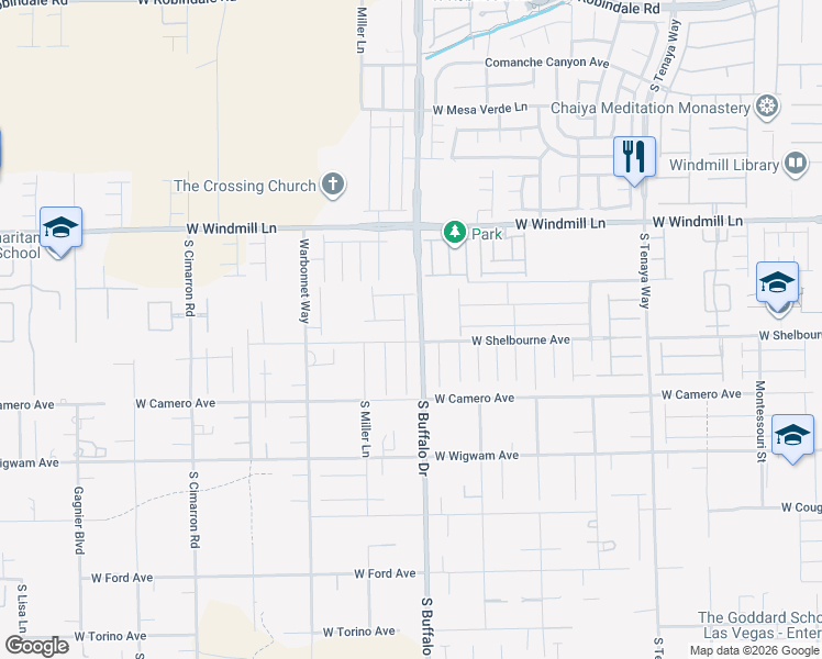 map of restaurants, bars, coffee shops, grocery stores, and more near 8284 Palladium Street in Las Vegas