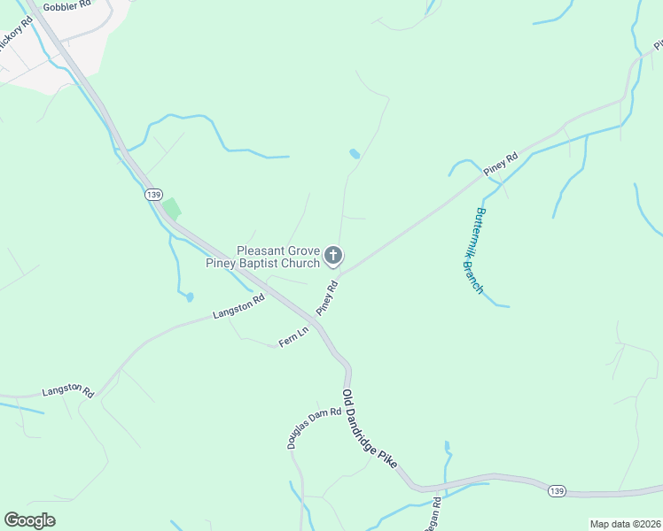 map of restaurants, bars, coffee shops, grocery stores, and more near 2660 Piney Road in New Market