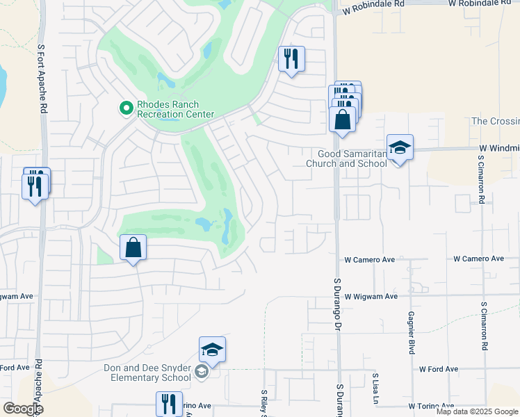 map of restaurants, bars, coffee shops, grocery stores, and more near 605 Newberry Springs Drive in Las Vegas