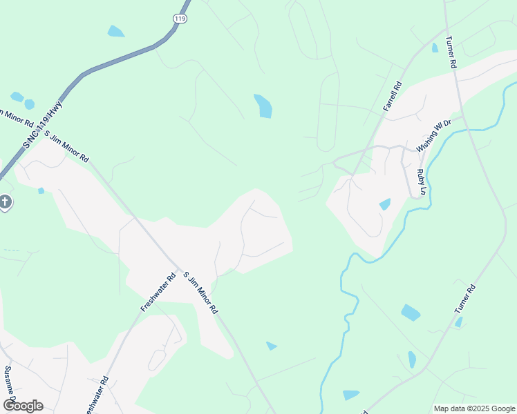 map of restaurants, bars, coffee shops, grocery stores, and more near 2208 Saint Bride Court in Mebane