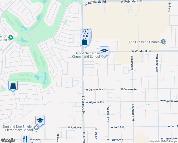 map of restaurants, bars, coffee shops, grocery stores, and more near 8277 Aster Meadow Way in Las Vegas