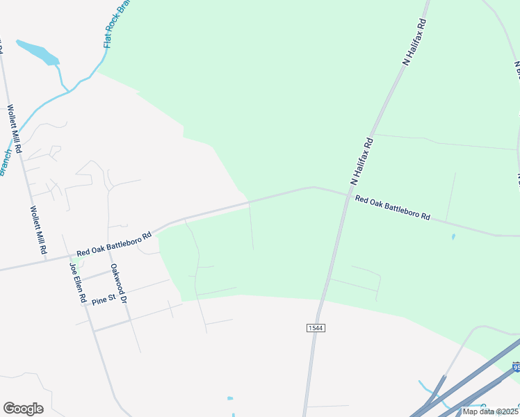 map of restaurants, bars, coffee shops, grocery stores, and more near 5813 Red Oak Battleboro Road in Nash County