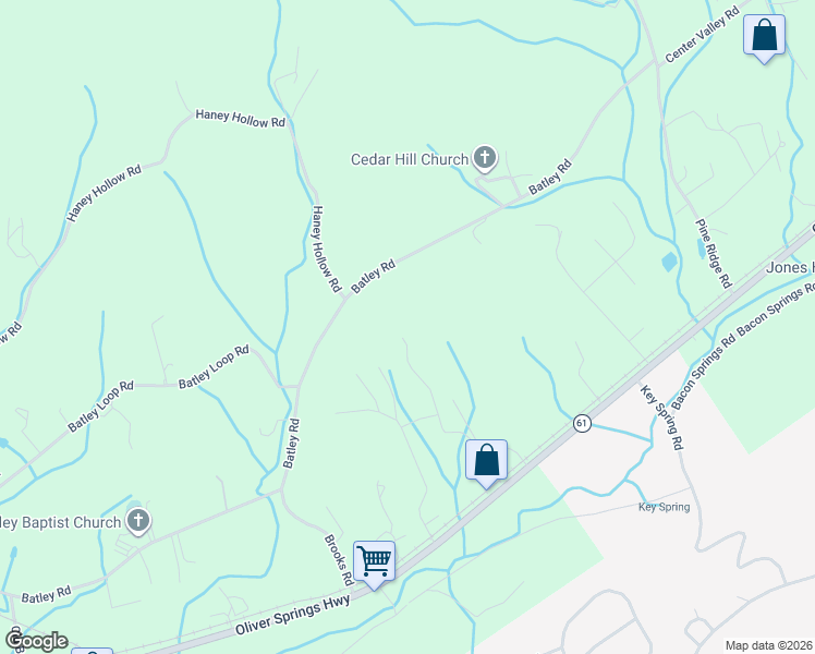 map of restaurants, bars, coffee shops, grocery stores, and more near 233 Loggers Lane in Clinton