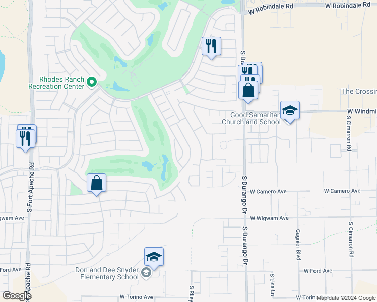 map of restaurants, bars, coffee shops, grocery stores, and more near 569 Newberry Springs Drive in Las Vegas