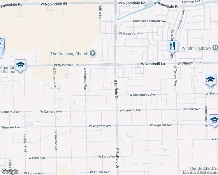 map of restaurants, bars, coffee shops, grocery stores, and more near 7842 Pink Opal Avenue in Las Vegas