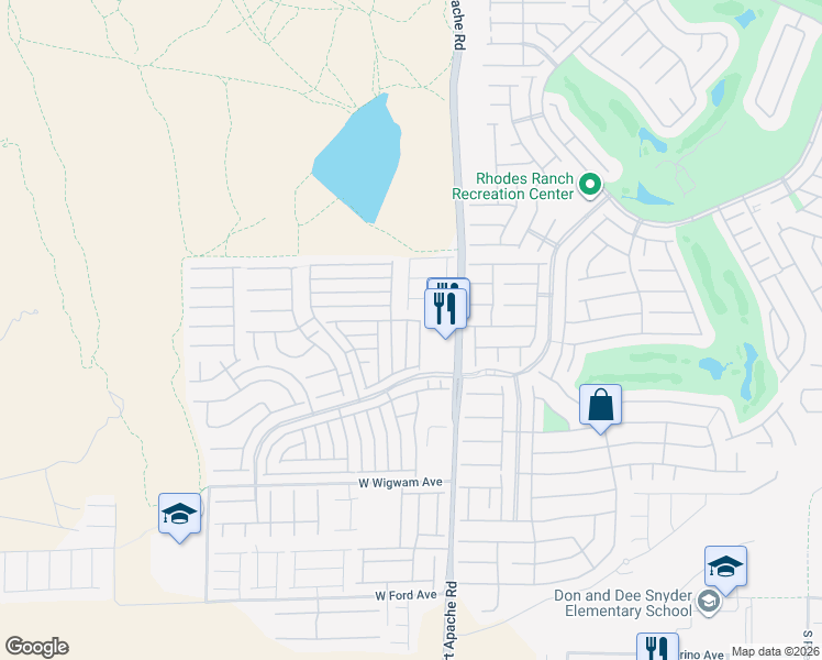 map of restaurants, bars, coffee shops, grocery stores, and more near 8193 Hafner Street in Las Vegas