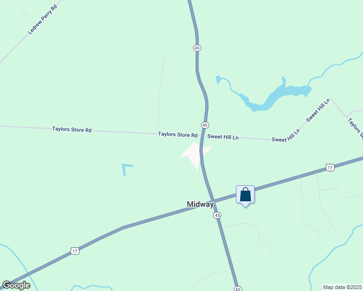 map of restaurants, bars, coffee shops, grocery stores, and more near 320-322 Taylors Store Road in Merry Hill