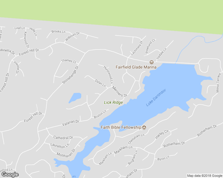 map of restaurants, bars, coffee shops, grocery stores, and more near 151 Mariners Drive in Crossville