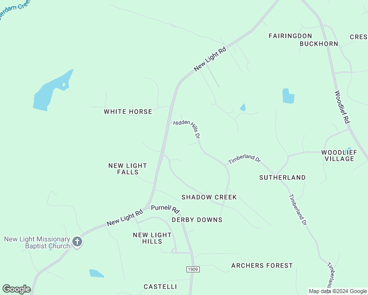 map of restaurants, bars, coffee shops, grocery stores, and more near 8900 Woodchase Court in Wake Forest