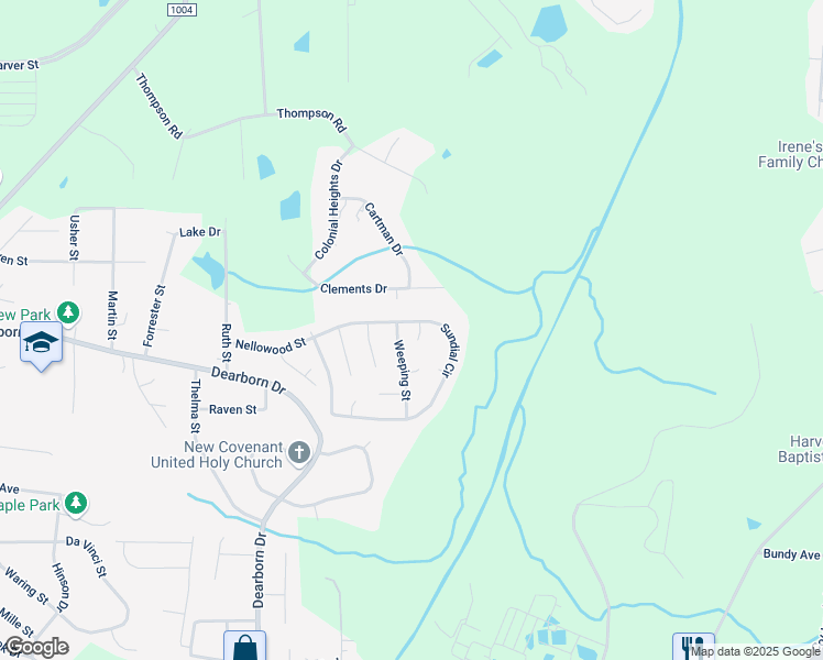 map of restaurants, bars, coffee shops, grocery stores, and more near 2603 Sundial Circle in Durham