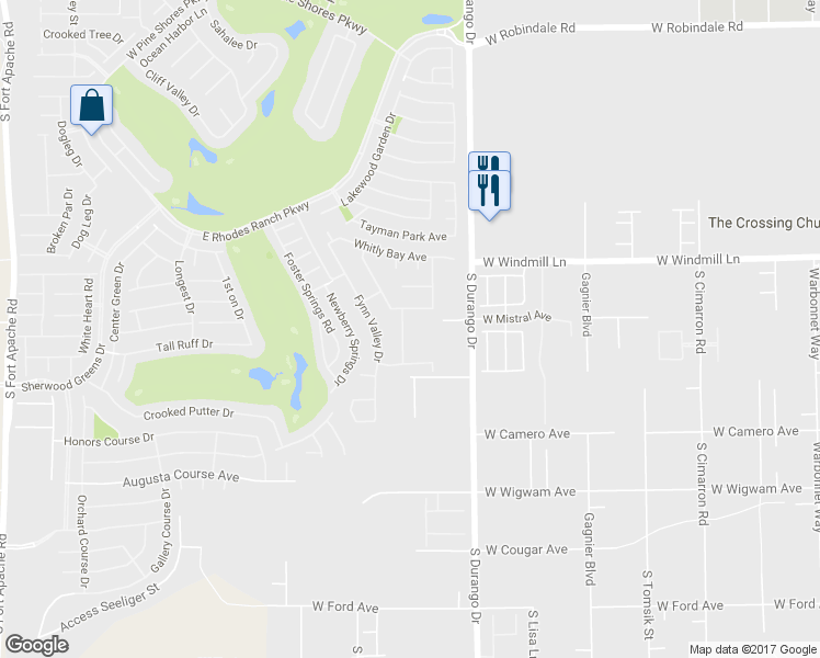 map of restaurants, bars, coffee shops, grocery stores, and more near 321 Powerbilt Avenue in Las Vegas