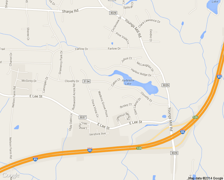 map of restaurants, bars, coffee shops, grocery stores, and more near 2303 Labrador Court in Greensboro