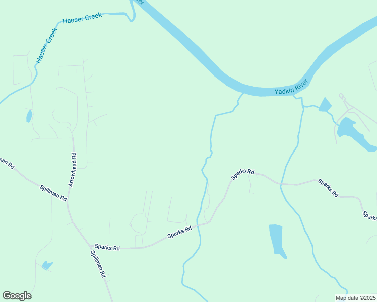 map of restaurants, bars, coffee shops, grocery stores, and more near 626 Sparks Road in Mocksville