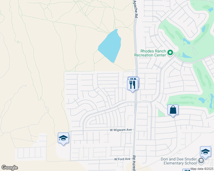 map of restaurants, bars, coffee shops, grocery stores, and more near 573 Shewsbury Avenue in Las Vegas