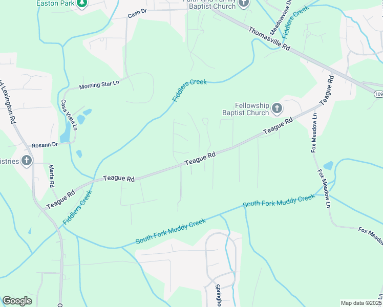 map of restaurants, bars, coffee shops, grocery stores, and more near 4009 Greene Haven Drive in Winston-Salem