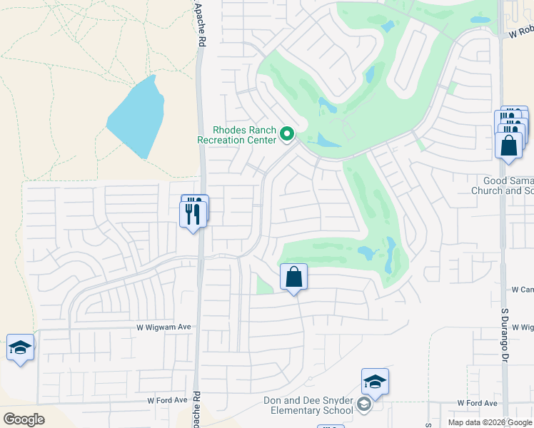 map of restaurants, bars, coffee shops, grocery stores, and more near 495 Center Green Drive in Las Vegas