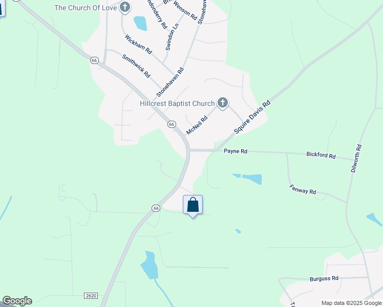 map of restaurants, bars, coffee shops, grocery stores, and more near 2627 North Carolina 66 in Kernersville