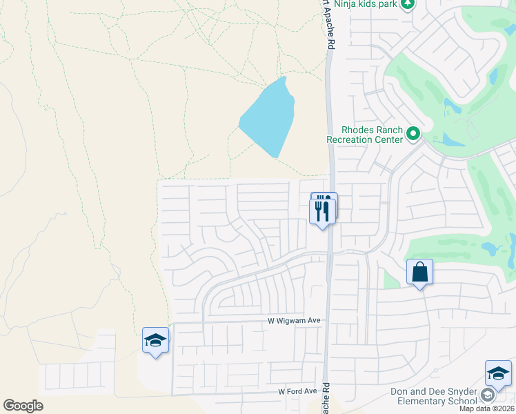 map of restaurants, bars, coffee shops, grocery stores, and more near 589 Shewsbury Avenue in Las Vegas